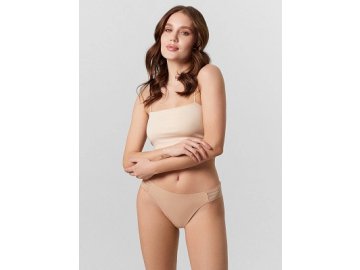 Трусы слипы женские бежевые