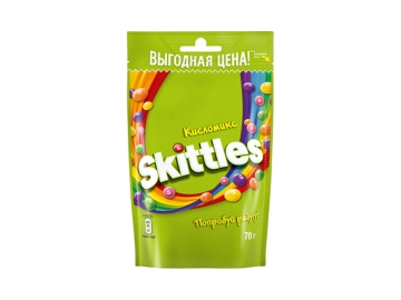 Драже Skittles Кисломикс в сах глазури  70 г Корона