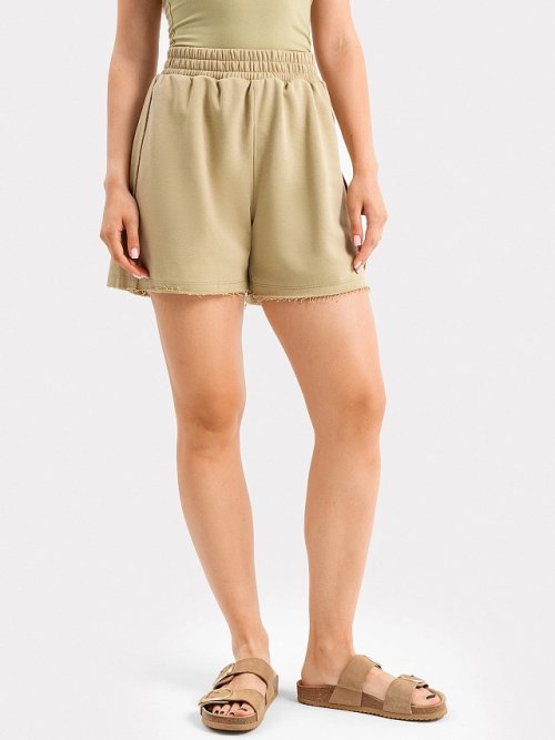 Шорты женские в зеленом цвете, фото 1 из 5