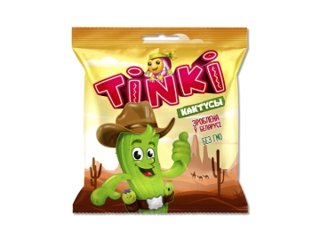 Мармелад Красный Пищевик Tinki Кактусы 75 г