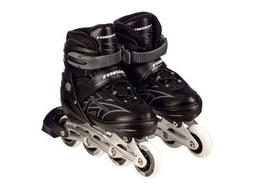 Роликовые коньки FAVORIT PW-155B-4BK-S