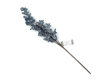 Ветка декоративная Калядны час Icy Blue Berries 46 см MU11179 Ома