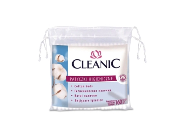 Ватные палочки гигиенические Cleanic 160шт