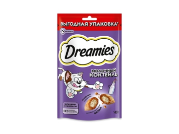 Лакомство д/кошек Dreamies с добавлением молока д/взр 140 г
