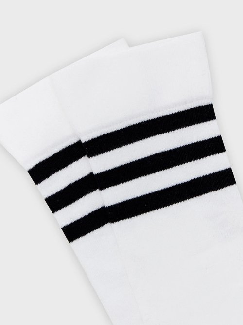 Гольфы женские белые с 3-мя полосками, фото 4 из 4