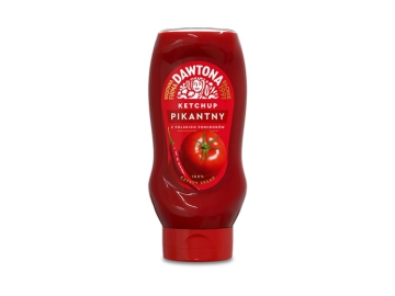 Кетчуп Dawtona томатный пикантный 444 г ПЭТ