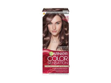 Крем-краска для волос GARNIER Color Sensation, тон 6.12 Холодный мокко, 110 мл