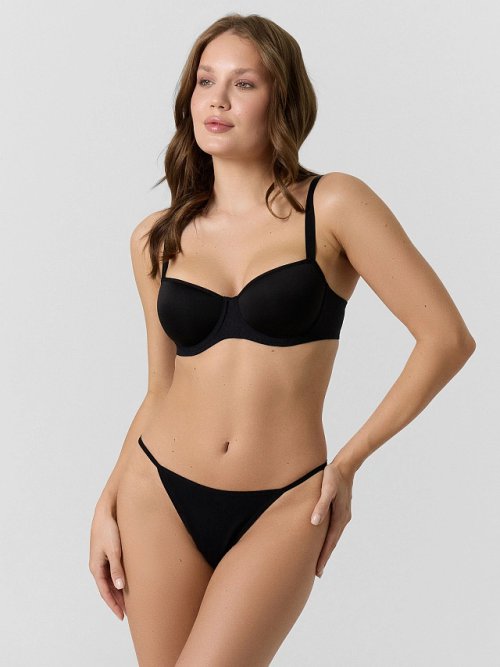 Бюстгальтер макси женский черный, фото 2 из 18