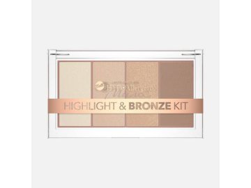 Набор хайлайтеров и бронзеров BELL Hypoallergenic Highlight & Bronze Kit гипоаллергенный