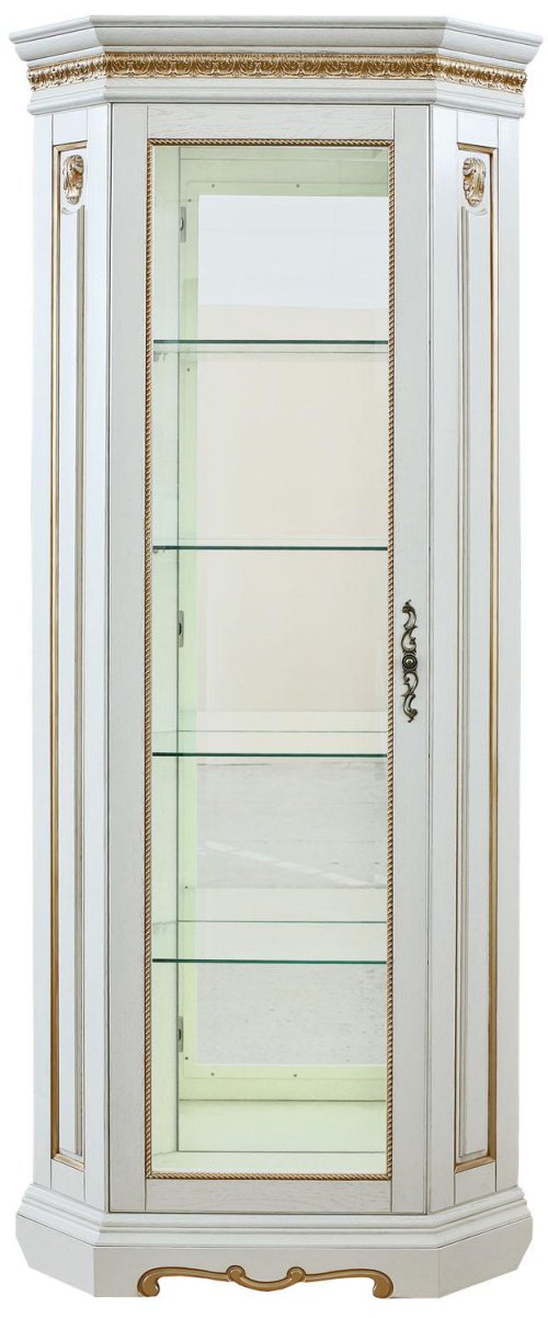 Шкаф с витриной «Милана 10» П4.265.0.10-01(265.10-01), фото 1 из 4