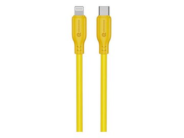Кабель ATOMIC ELGATO USB-C - LIGHTNING PD 27W, 1.5 м, желтый | 30.381