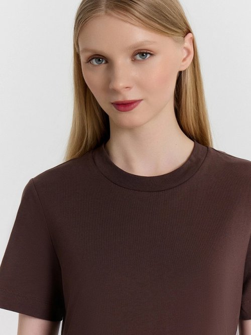 Платье женское коричневое, фото 6 из 9