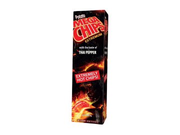Санта акции и скидки Докшицы - Чипсы Mega Chips Extremum вкус тайского перца 100 г
