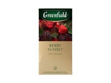 Чайный напиток Greenfield Берри Сансет 25пх2г 50г