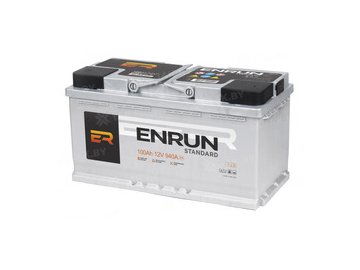 Автомобильный аккумулятор ENRUN 100 Ah R+ EN1000S из каталога 5 элемент