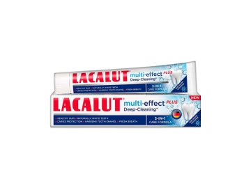 Зубная паста Lacalut Multi-effect plus Deep-cleaning 75 мл