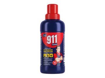 Средство для устранения засоров 911 Активные гранулы 500г 0111039315