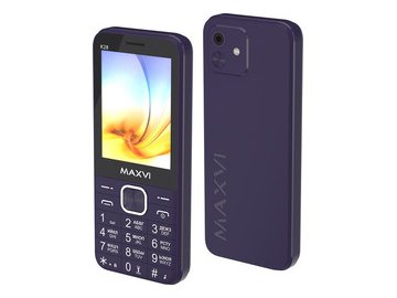 Кнопочный телефон Maxvi K28 (фиолетовый)