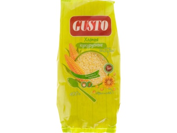 Хлопья "GUSTO" (кукурузные) 400г в Жодино Евроопт
