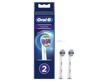 Насадка для электрической зубной щетки ORAL-B 3D White CleanMaximiser EB18рRB, 2 шт