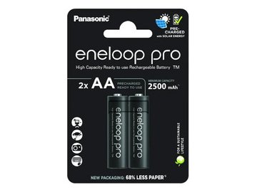 Аккумулятор Panasonic Eneloop Pro AA BK-3HCDE/2CP (2 шт)