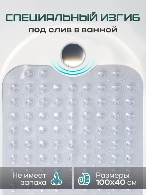 Покрытие для ванны антискользящее Antiskid, фото 4 из 21