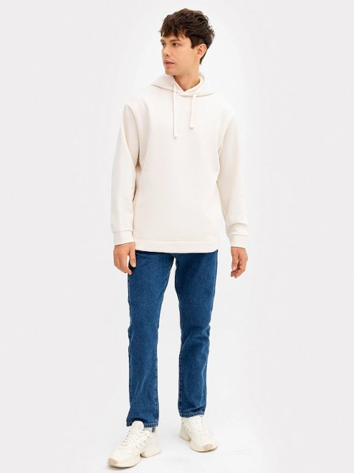 Худи мужское светло-серое, фото 2 из 5