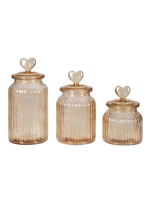 Набор банок для хранения Heart (3 шт), фото 13 из 32