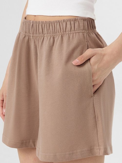 Шорты женские коричневые, фото 4 из 7