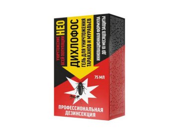 Средство инсектицидное Гель от тараканов и муравьев, 75 мл Мила