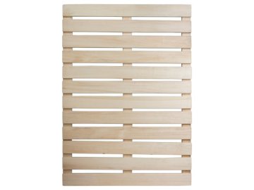 Решетка на пол Банные штучки 03602, для бани и сауны 60х70х3 см, липа, Б класс в Минске Ома