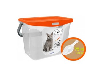 Емкость для корма животных BEROSSI АС 37540000 (мандарин)