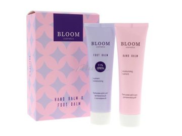 Акции Милы Колодищи Только в сети «Мила» - Набор подарочный BLOOM cosmetic (Бальзам для рук, 100 мл + Бальзам для ног, 100 мл)