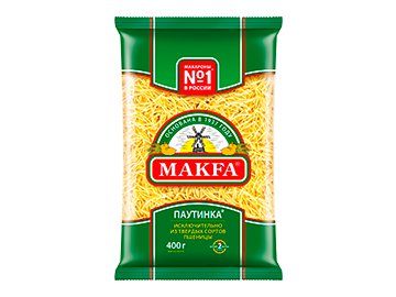 Макаронные изделия Makfa паутинка 400 г