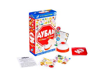 Настольная игра Dream Makers Дубль. Кто быстрее 2103C