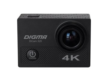 Экшн-камера Digma DiCam 320 (черный)