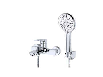 Смеситель для ванны GROSS AQUA Prado короткий излив 2878828C