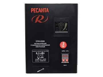 Стабилизатор напряжения РЕСАНТА СПН-8300 (63/6/27)