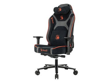 Игровое кресло A4Tech Bloody GC-680 (черный/серый)