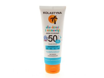 Крем солнцезащитный KOLASTYNA Baby для детей и младенцев SPF 50, 75мл