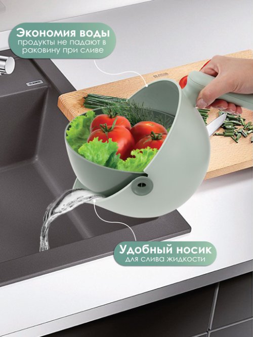 Миска-дуршлаг iHelp, фото 3 из 54