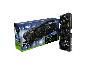 Видеокарта Palit GeForce RTX 5070 Ti GamingPro-S OC NE7507TS19T2-GB2031U