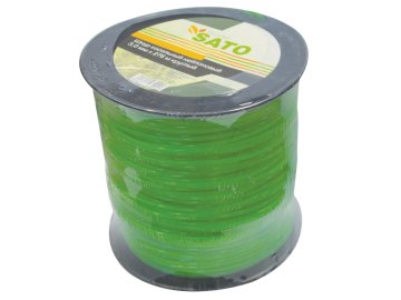 Шнур косильный нейлоновый 3,0мм х276м круглый SATO TECHNO (5LB)