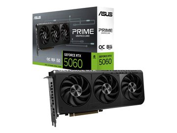 Видеокарта ASUS Prime GeForce RTX 5060 8GB GDDR7 OC Edition PRIME-RTX5060-O8G