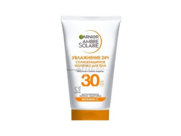Молочко солнцезащитное для лица и тела GARNIER Ambre Solaire SPF 30, 50 мл