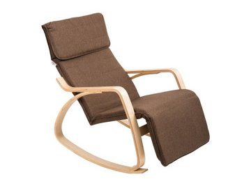 Кресло-качалка Calviano Relax 1103 (коричневый)