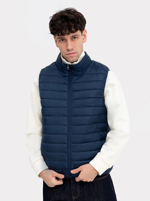 Жилет мужской темно-синий, фото 5 из 5