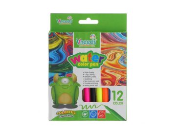 Фломастеры VNEEDS, 12 шт, арт. V0210 Мила