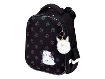 Ранец BRAUBERG LUMINOUS Paws 271366