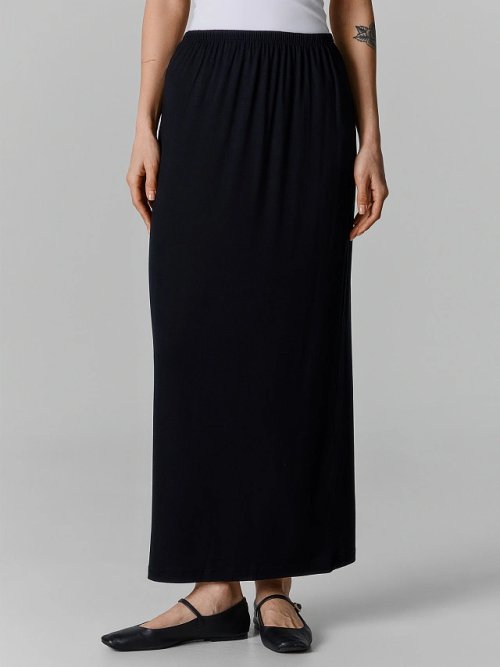 Юбка женская черная миди, фото 2 из 10